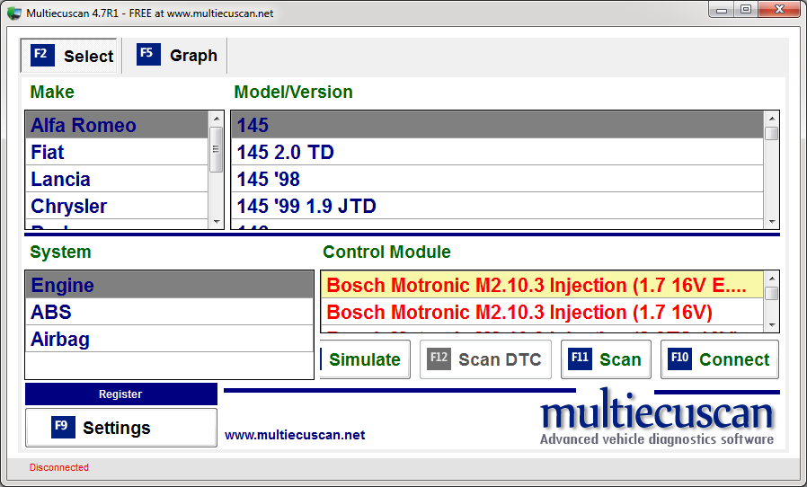 FESSoft MultiEcuScan Full Preactivated