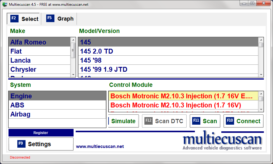 FESSoft MultiEcuScan Full Preactivated