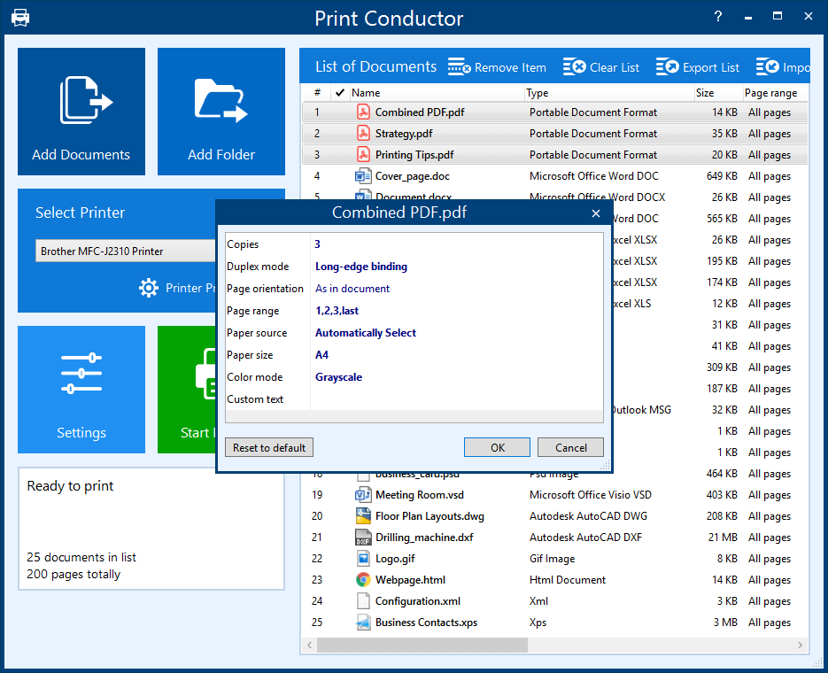 Print Conductor Full Preactivated