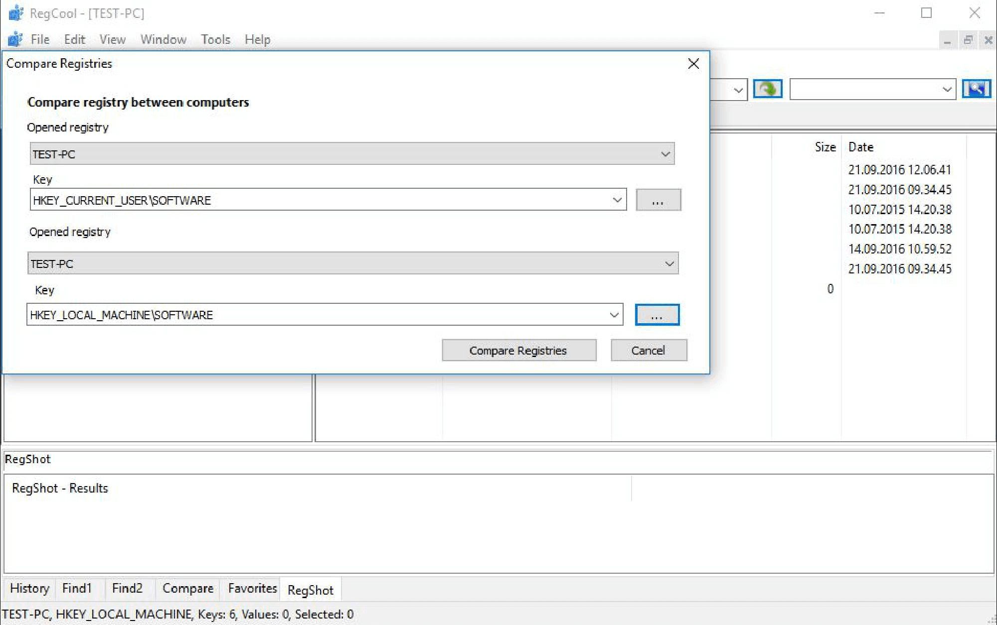 RegCool for Windows