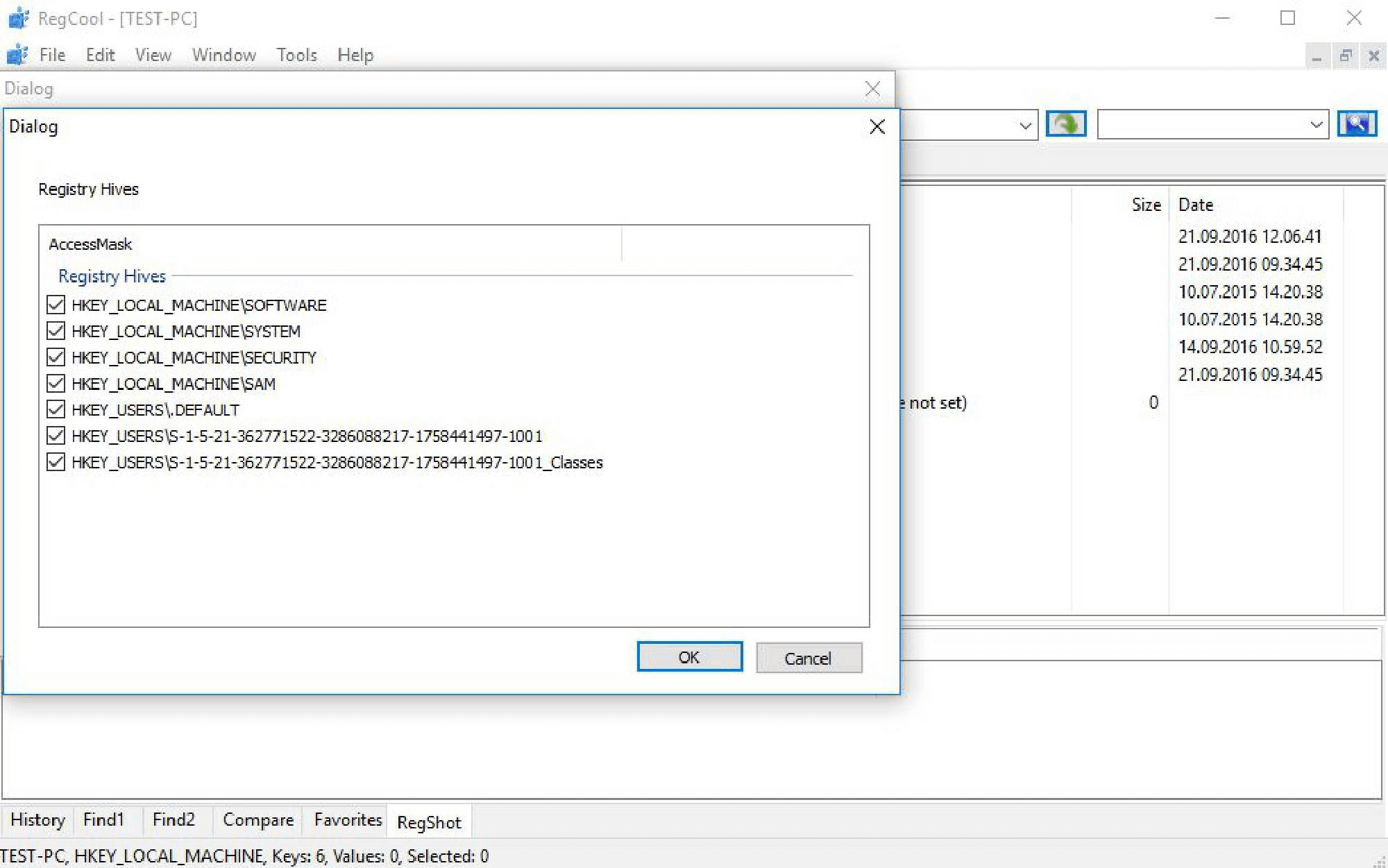 RegCool for Windows
