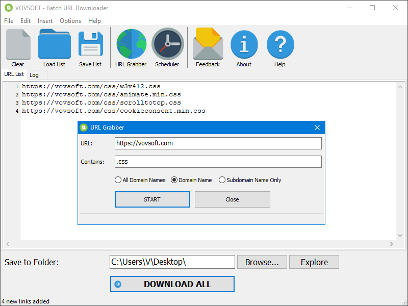 VovSoft Batch URL Downloader Full Preactivated