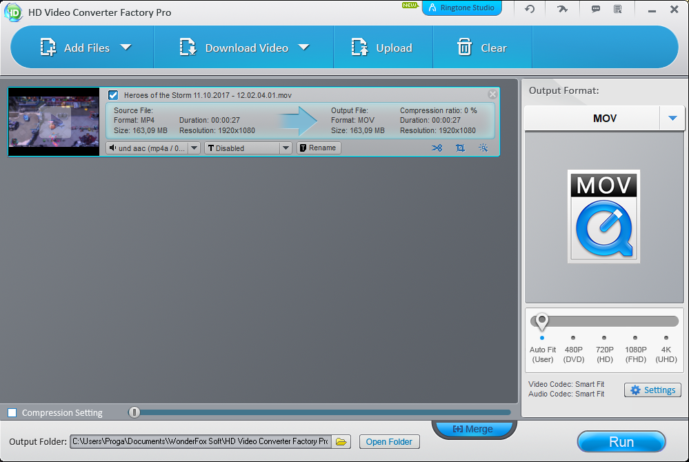 WonderFox HD Video Converter Factory Pro Full Preactivated