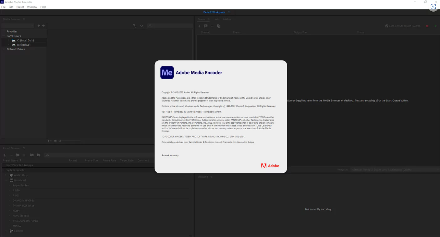 Adobe Media Encoder PreActivated