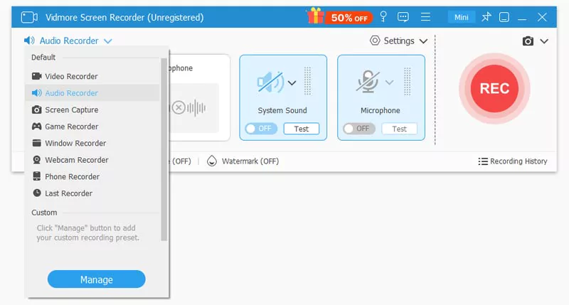 Vidmore Screen Recorder Full Version